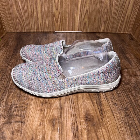 SKECHERS Vegan Relaxed Fit Air Cooled Comfort Mary Janes Loafers size 8 - Picture 1 of 6